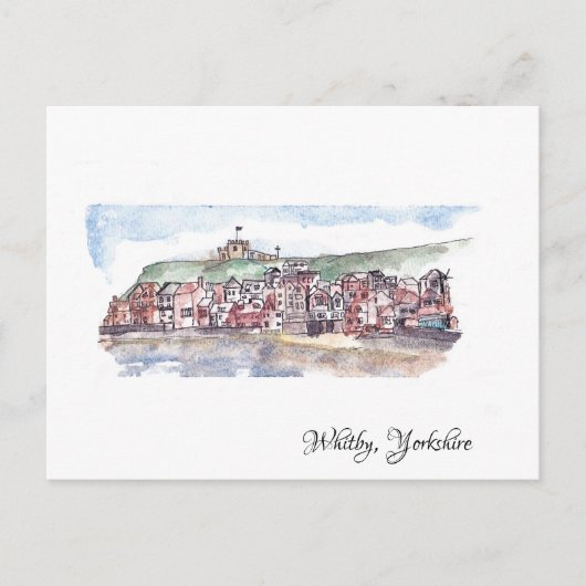 Carte postale Whitby, Yorkshire (Devant)