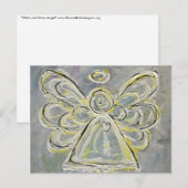Carte postale White and Silver Guardian Light Ange (Devant / Derrière)