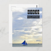 Carte Postale White Beach Boracay (Devant / Derrière)