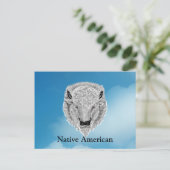 Carte postale White Buffalo Head (Debout devant)