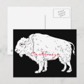 Carte Postale White Buffalo Thunder_cove (Devant / Derrière)