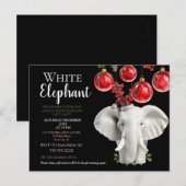 Carte Postale  White Elephant Kids Christmas party   (Devant / Derrière)