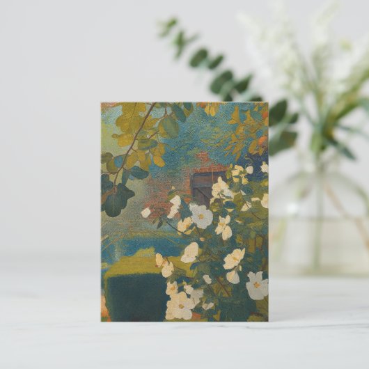 Carte Postale White Garden (Debout devant)