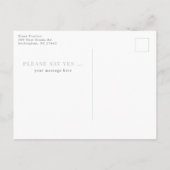 Carte Postale White Hydrangea sera-tu ma servante d'honneur ? (Dos)