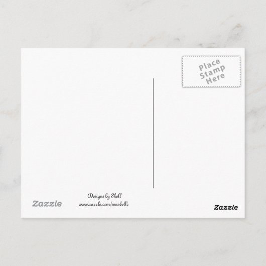 Carte Postale White Hydrangeas (Dos)