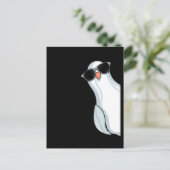 Carte Postale White King Pigeon Escrime Hommes Pigeon Racing Pig (Debout devant)