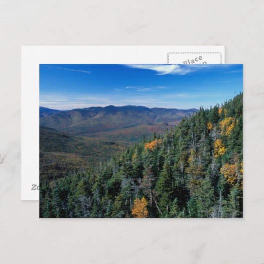 Carte Postale White Mountain N.F., NH. La vue de près (Devant / Derrière)