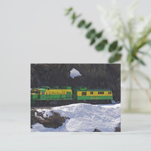 Carte Postale White Pass 14 (Debout devant)