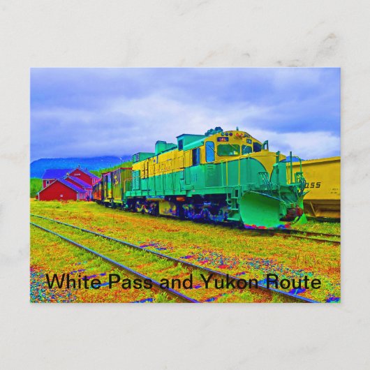 Carte Postale White Pass and Yukon Railway (Devant)