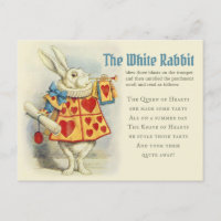 White Rabbit herald John Tenniel CC1125 Fairytale