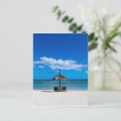 Carte Postale White Sand beach of Malope Flac Mauritius overloo (Debout devant)