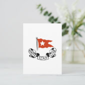 Carte Postale White Star Line Logo (Debout devant)