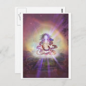 Carte postale 'White Tara' (Devant / Derrière)