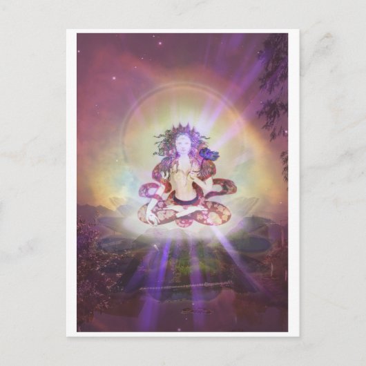 Carte postale 'White Tara' (Devant)