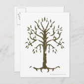Carte Postale White Tree of Gondor (Devant / Derrière)