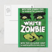 Carte Postale White Zombie - film Vintage (Devant / Derrière)