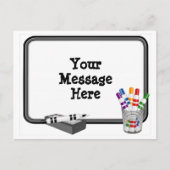 Carte postale Whiteboard (Devant)