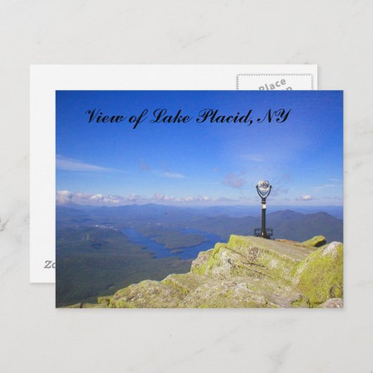 Carte postale Whiteface Mountain (Devant / Derrière)