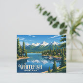 Carte Postale Whitefish USA (Debout devant)