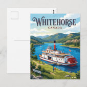 Carte Postale Whitehorse Canada (Devant / Derrière)
