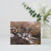 Carte Postale Whitney Potrtal Waterfall, California Card (Debout devant)