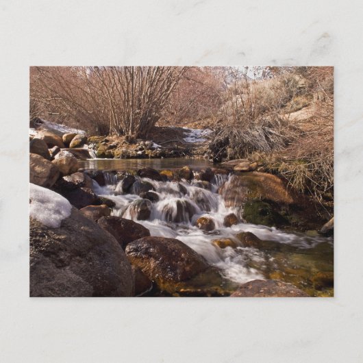 Carte Postale Whitney Potrtal Waterfall, California Card (Devant)