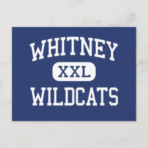 Carte Postale Whitney - Wildcats - Lycée - Whitney Texas