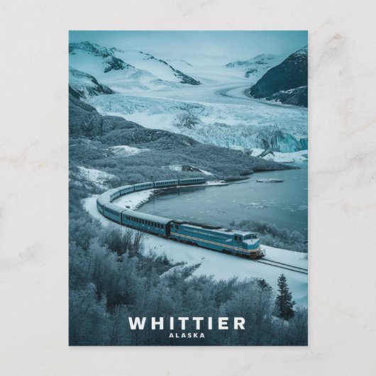 Carte Postale Whittier, Alaska (Devant)