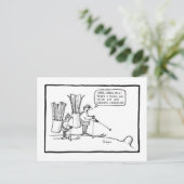 Carte Postale whoa changer de skis (Debout devant)