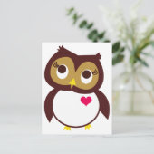 Carte Postale Whoo vous aime (Debout devant)