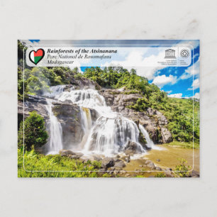 Carte Postale WHS UNESCO - Atsinanana - Parc national Ranomafana