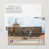 Carte Postale WHS UNESCO - Bastion de las Palmas (Devant / Derrière)