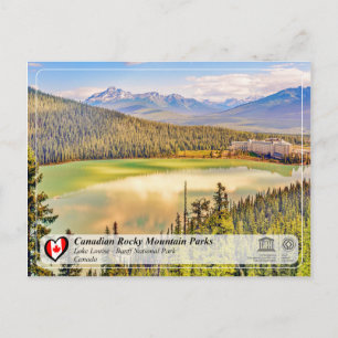 Carte Postale WHS UNESCO - Parc national Banff