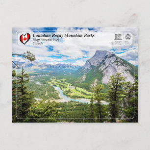 Carte Postale WHS UNESCO - Parc national Banff