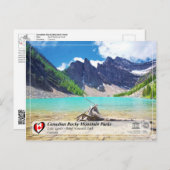 Carte Postale WHS UNESCO - Parc national Banff (Devant / Derrière)