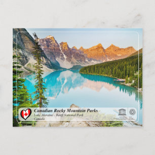 Carte Postale WHS UNESCO - Parc national Banff