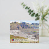Carte Postale WHS UNESCO - Parc national de Vatnajökull (Debout devant)
