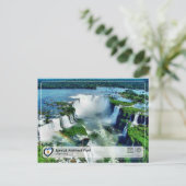 Carte Postale WHS UNESCO - Parc national d'Iguazu (Debout devant)
