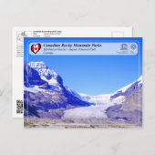 Carte Postale WHS UNESCO - Parc national du Jasper (Devant / Derrière)