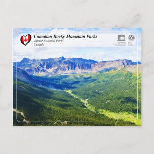Carte Postale WHS UNESCO - Parc national du Jasper