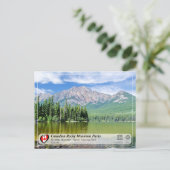 Carte Postale WHS UNESCO - Parc national du Jasper (Debout devant)