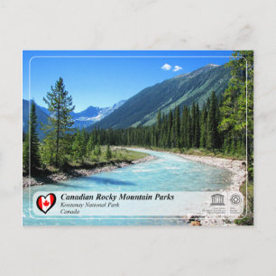 Carte Postale WHS UNESCO - Parc national Kootenay