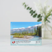 Carte Postale WHS UNESCO - Parc national Kootenay (Debout devant)