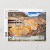 Carte Postale WHS UNESCO - Qhapaq Ñan, Réseau routier andin (Devant / Derrière)