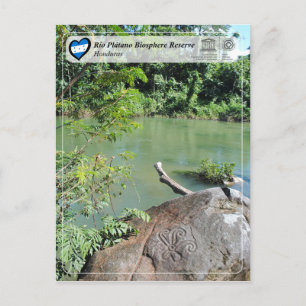 Carte Postale WHS UNESCO - Réserve de biosphère Río Plátano