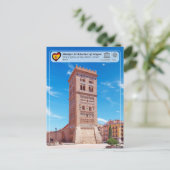 Carte Postale WHS UNESCO - Torre de la iglesia de San Martín (Debout devant)