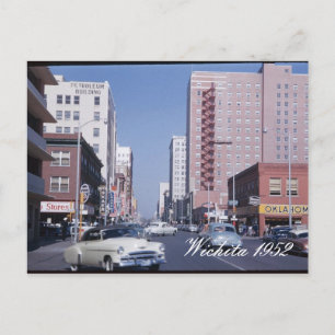 Carte postale Wichita 1952