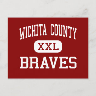 Carte Postale Wichita Comté - Braves - Junior - Leoti Kansas