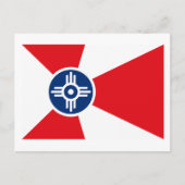 Carte postale Wichita Flag (Devant)