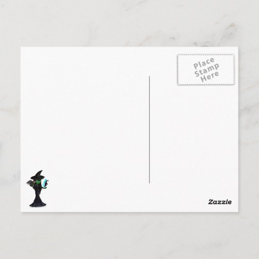Carte Postale Wicked Witch (Dos)